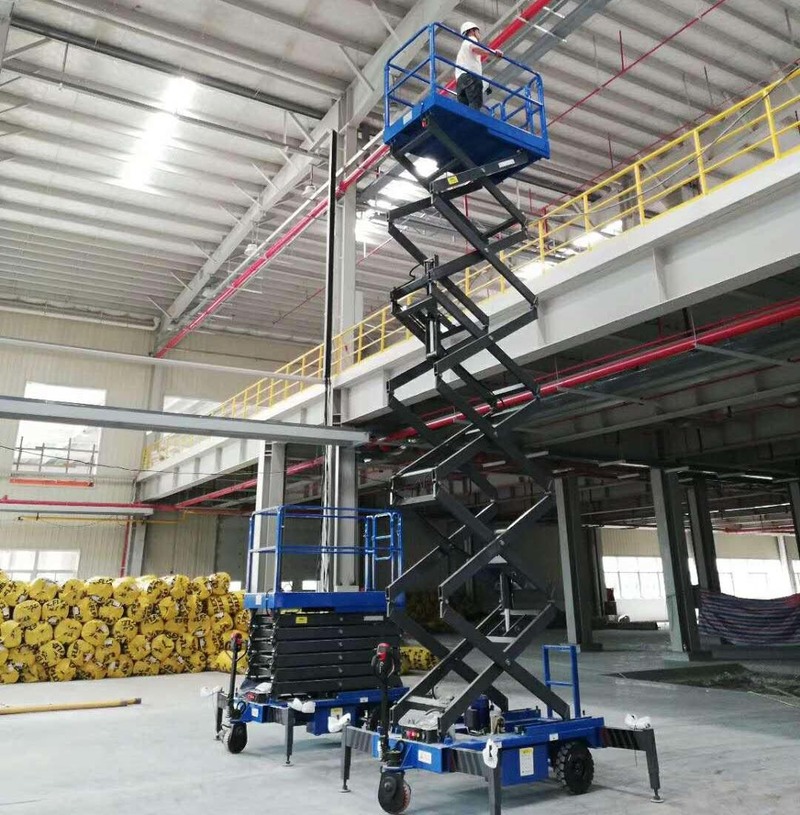 信阳助力行走剪叉式高空作业平台